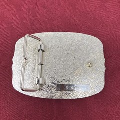 International Monetary Mint American Eagle Silver Plate & Gold Belt Buckle