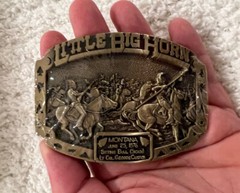 ADM – Indian Wars (1862-90) 4 Brass Buckle Limited Edition Set #2 (Low Num.) NIB