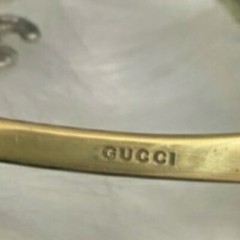 Beautiful Vintage Gucci Brown Suede Leather Belt