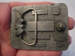 1998 JEFF GORDON NASCAR BELT BUCKLE – WINSTON CUP SERIES – LMT ED. – BOX GW 4