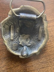 The Great American Buckle Co. Limited Edition Lion Western Belt Buckle 1.5&Prime;