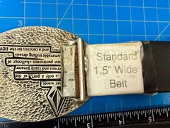 VOLCOM Apparel Company Diamond Logo 90&rsquo;s Metal Cast Original Promo Belt Buckle