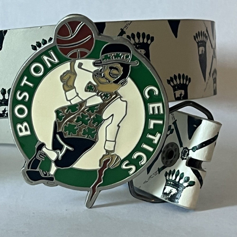 Boston Celtics Basketball Team NBA Belt Buckle