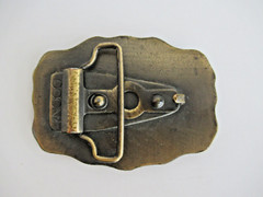 Vintage Oden &lsquo; KEVIN &lsquo; Name Belt Buckle Bronze Tone Personalized USA