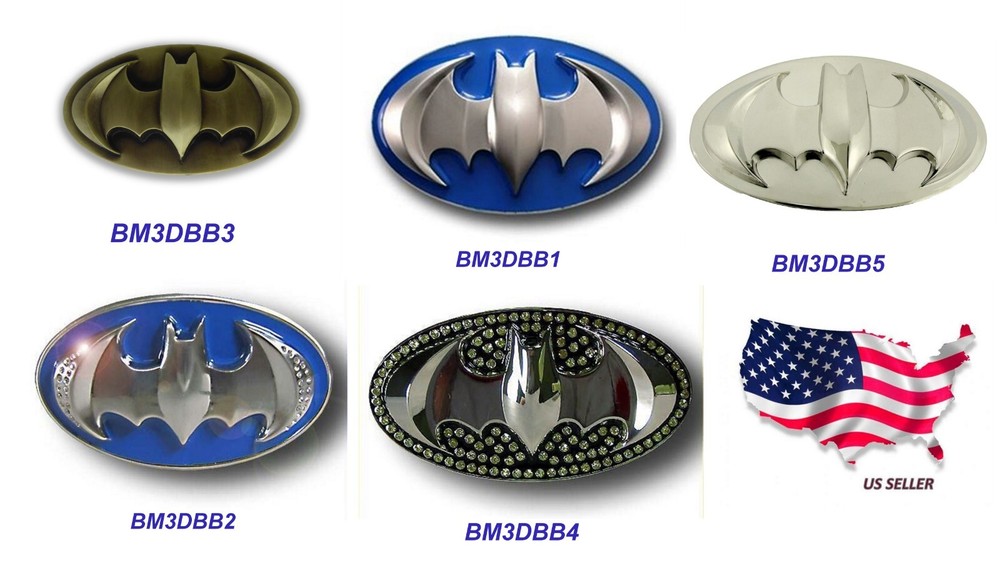 Batman Belt Buckle Superhero DC Cosplay Halloween Party Mens Womens Costumes New