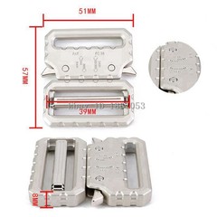 Quick Release Belt Buckle Metal 25mm 38mm Tactical Web Belt Outdoor Hunting Gear