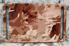 GRIP6 BELT BUCKLE – BROWN / TAN – CAMO / CAMOUFLAGE – 1.5 INCH WIDE