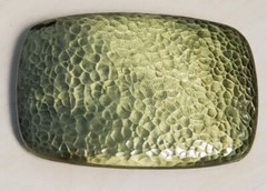 Gold Textured Belt Buckle Metal BU220
