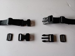 Hook two strap ends buckle fits 5/8&Prime;- 1&Prime; strapping very strong USA quick release