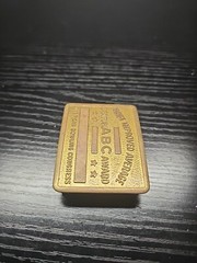 American Bowling Congress Belt Buckle Most Improved Average Award Vintage