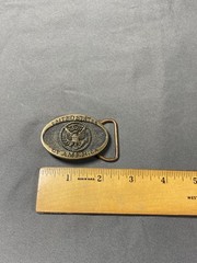 Heritage Mint United States of America Bald Eagle Seal Solid Bronze Belt Buckle