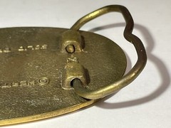 VTG Heritage Chariots of Fire 1983 General Safety Pumper No 17 Brass Belt Buckle