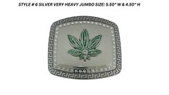 Reggae Rasta Belt Buckle Men Women Fashion Musician Silver Metal Lion of Judah