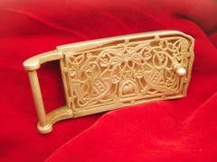 Silver Belt Buckle  » EVE  » Belt not included. ( Silver mate finish )
