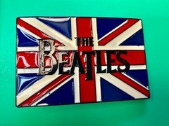 The Beatles Abbey Road Radio Show 1965 Album Union Jack Uk Flag Belt Buckle