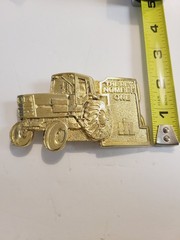 International Harvester The New Number 1 Gold Spec-Cast Belt Buckle LIMITED