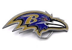 Baltimore Ravens Football Team Cut-Out Belt Buckle (New)