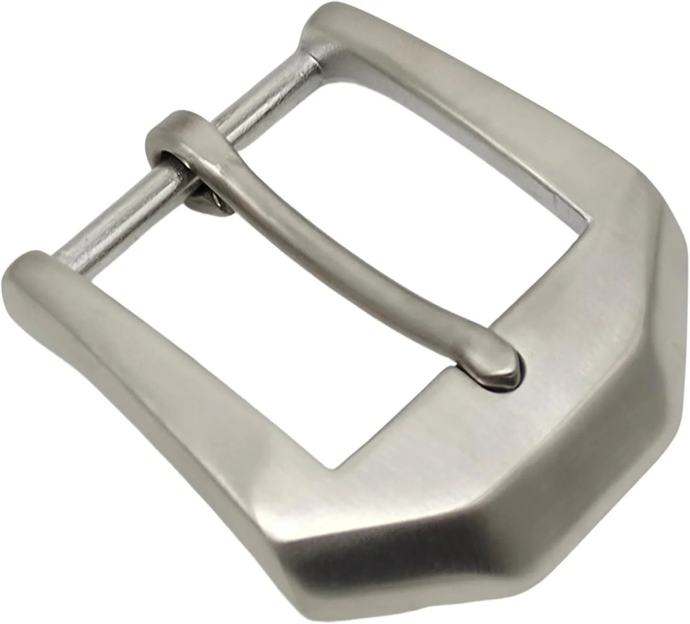1.5 Inch Stainless Steel Belt Buckle, Single Prong Square Design