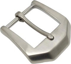 1.5 Inch Stainless Steel Belt Buckle, Single Prong Square Design