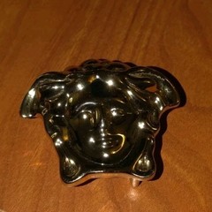 Versace Belt Buckle Medusa Versus Fibbia Schnalle Boucle Cintura Gurtel Gift Lux