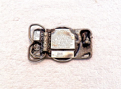 CLASSIC BELT BUCKLE KINGMAN KANSAS CENTENNIAL CELEBRAT LMT ED #265 OF 1000 BB18
