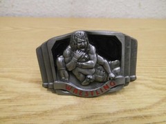 Buckle Wrestling C+J Inc. 1993 USA Metal Belt Buckle NEW