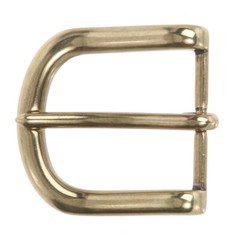 1 5/8&Prime; (40 mm) Nickel Free Single Prong Horseshoe Belt Buckle
