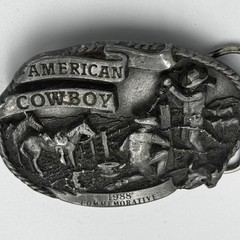 Arroyo Grande Buckle Co 1988 American Cowboy Limited Edition Belt Buckle 295