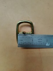 12 Brass Finish BELT STRAP BUCKLES FITS 3/4 » Belt or Strap *NEW*