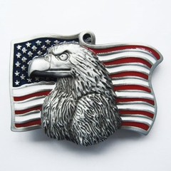BRAND NEW AMERICAN FLAG USA BOLD EAGLE BELT BUCKLE