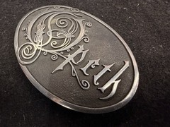 Limited edition Opeth Belt Buckle by Mike Steel