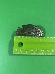 Volunteer Fireman Belt Buckle Vintage First Responders Rural FD VFD Firetruck