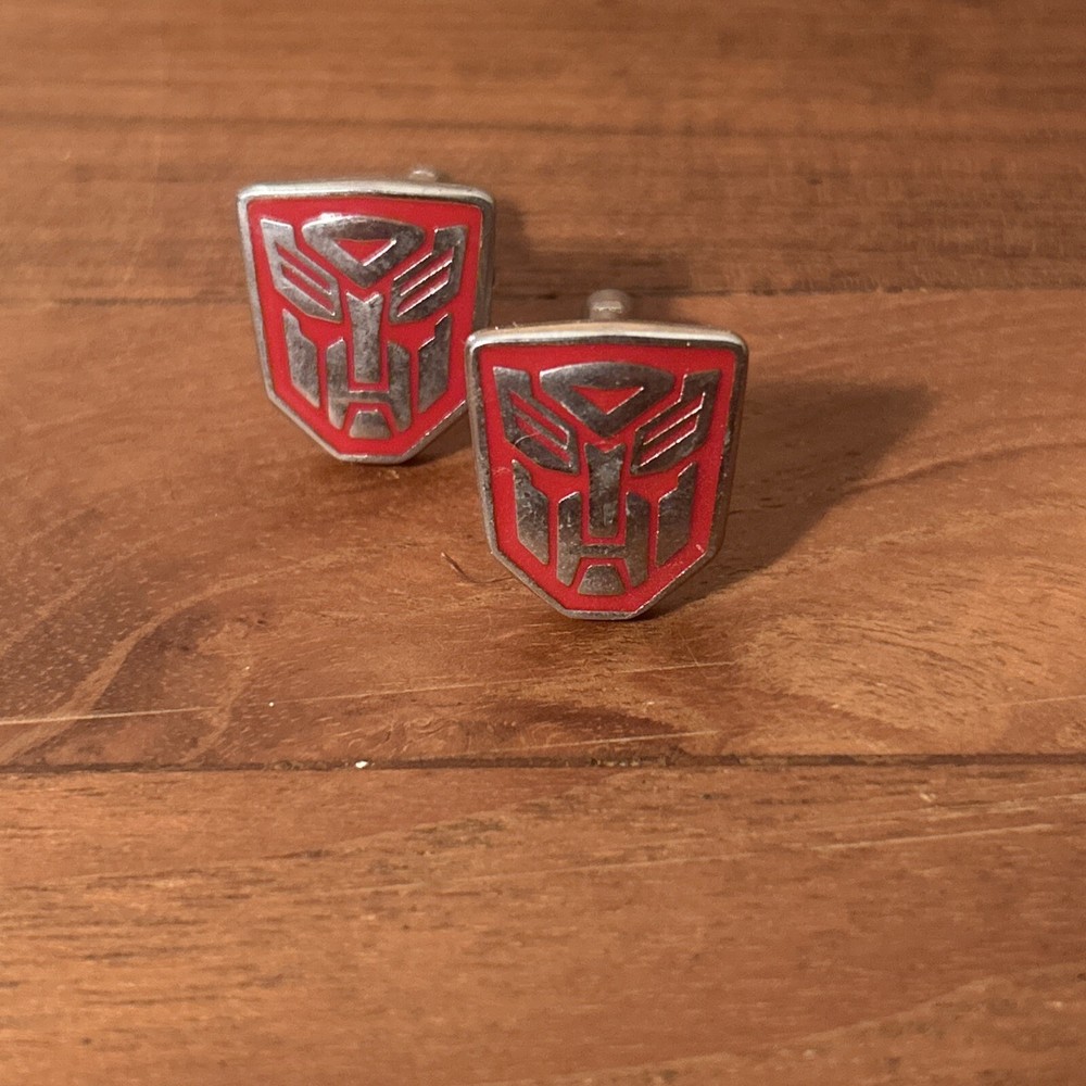 Transformers Movie Autobot Enamel Metal Cufflinks (S3.8)