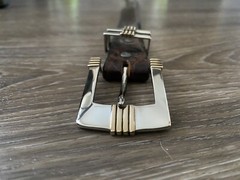 James Reid 14k Gold .925 Sterling Belt Buckle Set XL (Wire Wrap)✅