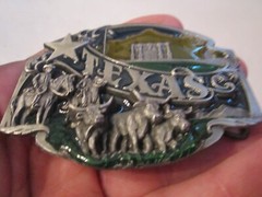 TEXAS THE LONE STAR STATE THEME BELT BUCKLE – GW-15