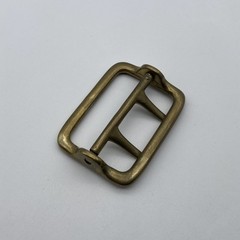 45mm Brass Double Prong Buckle Sam Browne Buckle Large Strap Fastener Buckle