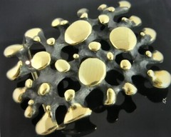 Limited Edition Tom Ford 18K Gold Plated Stud Pin Buckle Belt Men’s