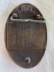 Mule Days Belt Buckle, Soldid Brass. Collectors and Enthusiasts!