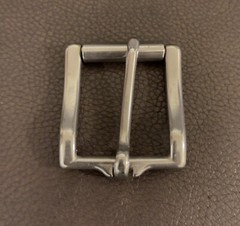 Heavy Duty Wave Roller Stainless Steel Hypoallergenic Belt Buckle, Any Size