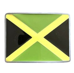 Jamaican Flag Jamaica Belt Buckle