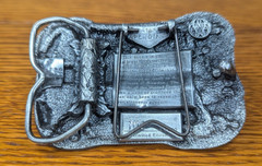 Vintage Iowa Farming 1984 Belt Buckle #702 Iowa Collectors Farming Belt Buckle