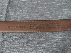 Liz Claiborne Belt Womens Large Brown Genuine Leather