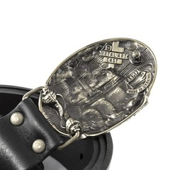 Frigate german silver buckle, barque, sailing vessel, sailship handmade buckle