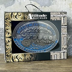Montana Silversmiths Attitude Officially Licensed FFA Future Farmers Belt Buckle