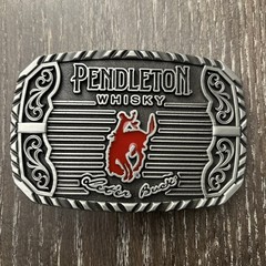 Montana Silversmiths Pendleton Whisky Let&rsquo;er Buck Belt Buckle Limited Ed 2025