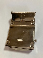 Chrome Plated Military Ratchet Belt Buckles