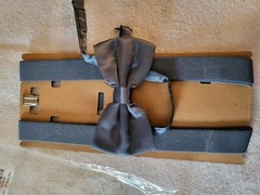 Beautiful Dusty Blue Bowtie & Matching Suspenders Set Wedding Prom Teens Adult