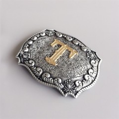 Western Initial Letter T Belt Buckle Gurtelschnalle also Stock in US