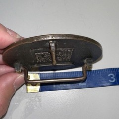 Vintage USAF Air to Air Weapons Meet William Tell 1982 Bronze Belt Buckle
