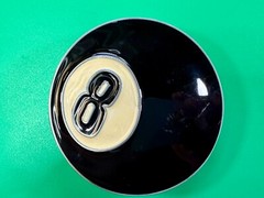 Eight Ball Pool Game Magic Figural Black & White New Belt Buckle